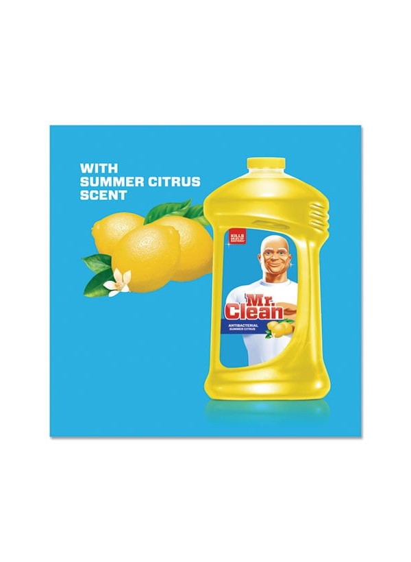 Mr. Clean Antibacterial Multi-Surface Cleaner, Summer Citrus, 28 fl oz