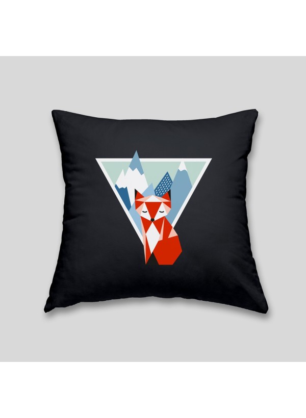 Mountain fox cushion